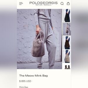 Pologeogis Rear Vintage Mink Bag